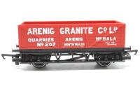 R1222-207 7 plank LWB open wagon 207 Arenig Granite Co Ltd - split from set