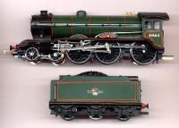 Class B17 4-6-0 61664 "Liverpool" in BR green with late crest