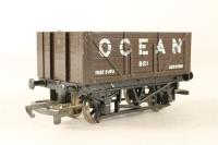 7-plank open wagon in brown - Ocean 921