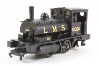 Class B7 Pug 0-4-0ST 11250 in LMS black