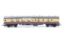R2090-W34302 Mk1 Corridor Brake 2nd BSK W34302 in BR Maroon & Cream - Split from pack