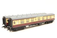 Pack of 3 x Mk.1 Coaches in BR Crimson & Cream - separated from train pack