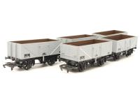 Set of 5 7-Plank Open Wagons - Split from "The Colliery" Set