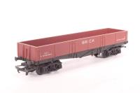 R219Wagon 50 ton bogie brick wagon in BR bauxite - E451004