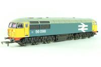 Class 56 56098 in BR Blue with large logo