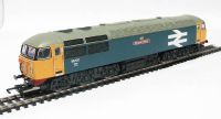 Class 56 56131 'Ellington Colliery' in BR Blue with large logo