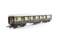 Pullman first-class parlour car in umber and cream livery
