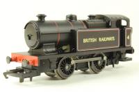 BR Black 0-4-0T Industrial Class D Loco 4 in BR lined black - Hornby Collectors Club Special Edition 2001