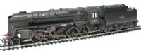 Class 9F 2-10-0 92239 in BR black with late crest (weathered)