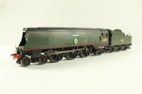 Steamlined West Country class 4-6-2 34070 'Manston' in BR green