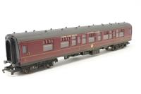 R2329Mcoach1 Mk1 CK composite corridor M15917 in BR maroon - split from R2329M set