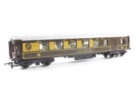 Pullman third class parlour brake in umber and cream livery