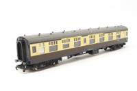 R2372Mcoach1 Mk1 CK composite corridor W15059 in BR chocolate and cream - split from set