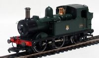 Class 14xx 0-4-2T 1436 in BR green with early emblem