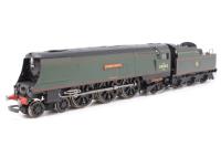 West Country Class 4-6-2 'Combe Martin' 34043 in BR Green (separated from Pines Express train pack)