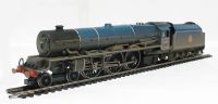 Class 8P 'Princess' 4-6-2 46210 "Lady Patricia" in BR express passenger blue - weathered