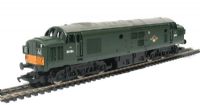 Class 37 D6704 in BR green with split headcode
