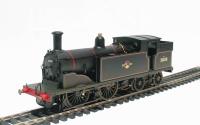 Class M7 0-4-4T 30108 in BR black with late crest - weathered