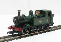 14xx Class 0-4-2T 1464 in BR Green with late crest