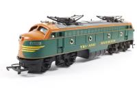 R257B Class B-60 7503 in Transcontinental two-tone green with working pantograph