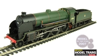 Class N15 4-6-0 30803 "Harry Le Fise Lake" in BR green with early emblem