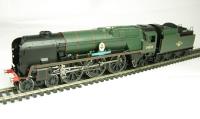 Rebuilt Battle of Britain Class 4-6-2 34053 "Sir Keith Park" in BR green with late crest