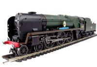 Rebuilt Battle of Britain Class 4-6-2 34109 "Sir Trafford Leigh Mallory" in BR Green with late crest