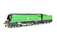 Bulleid West Country Class 4-6-2 21C119 "Bideford" in Southern Malachite Green