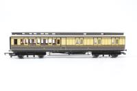 R2706-2085 Clerestory brake third coach 2085 in GWR chocolate and cream - split from set