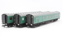 3 BR Maunsell coaches from "Southern Suburban 1957" train pack