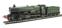 Castle Class 4-6-0 "Tintagel" in GWR Green - DCC Fitted