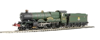 Castle Class 4-6-0 'Beverston Castle' in BR green with early emblem