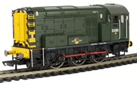 Class 08 Shunter D3105 in late BR green with wasp stripes with ESU Digital sound