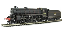 Class B1 Thompson 4-6-0 61138 in BR Black with early emblem.