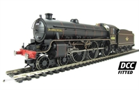 Class B1 Thompson 4-6-0 61243 "Sir Harold Mitchell" in BR Black with late crest (DCC Fitted)