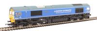 Class 66/6 66623 "Bill Bolsover" in Freightliner / Bardon Aggreggates blue