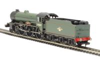 Class B17 4-6-0 61669 "Barnsley" in BR Green with late crest
