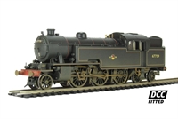 Class L1 Thompson 2-6-4T 67759 in BR weathered Black with late crest (DCC Fitted)