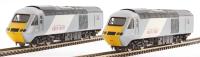Pair of Class 43 HST Power Cars 43314 and 43315 in East Coast Trains livery