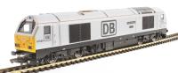 Class 67 67029 "Royal Diamond" in DB cargo silver - Railroad Plus range