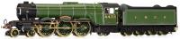 Class A3 4-6-2 4472 'Flying Scotsman' in LNER lined apple green (1963 condition) - Gold Plated Dublo Diecast Limited Edition of 100 - includes presentation box, medallion & crew figures