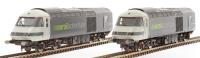 Pair of Class 43 HST Power Cars 43400 and 43484 in RailAdventure livery