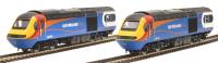 Pair of Class 43 HST Power Cars 43049 "Neville Hill" and 43060 in East Midlands Trains livery