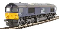 Class 66/4 66432 in DRS blue