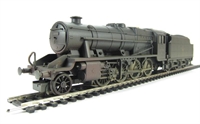 Class 8F 2-8-0 48706 in BR black with late crest - weathered