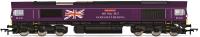 Class 66 06523 'King Charles III' in Coronation of His Majesty the King 2023 purple - digital sound fitted - exclusive to Hornby Collector's Club