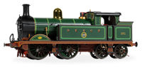 R30419 H Class 0-4-4T SECR Lined Green 161 Steam Locomotive