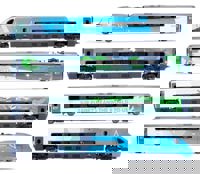 R30444 Avanti West Coast Class 390 COP26 Livery 4 Car Train Pack No.390121 R30444 Avanti West Coast Class 390 COP26 Livery 4 Car Train Pack No.390121