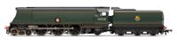 R30472SS Merchant Navy 4-6-2 BR Green Early Emblem 35028 Clan Line Steam Locomotive - DCC Sound & Smoke