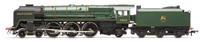 R30520 RailRoad Class 8P 4-6-2 BR Green Early Emblem 71000 'Duke of Gloucester' Steam Locomotive